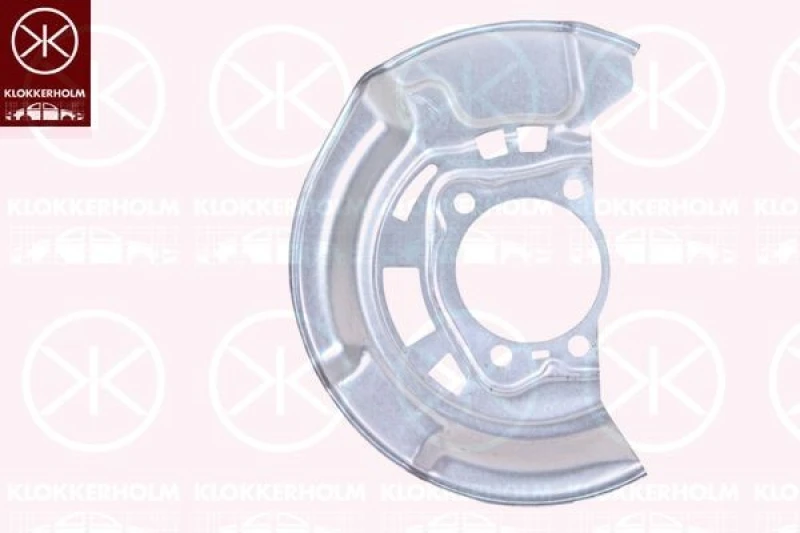 Image of KLOKKERHOLM Brake disc backing plate KLOKKERHOLM 8183378