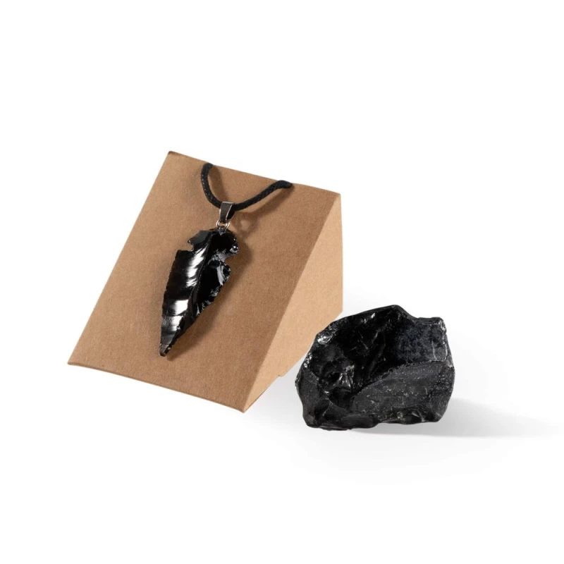 Image of Myga Stone & Pendant Gift Sets in Black Unisex