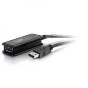 Image of C2G 5m USB 3.0 USB-A Male to USB-A Female Active Extension Cable
