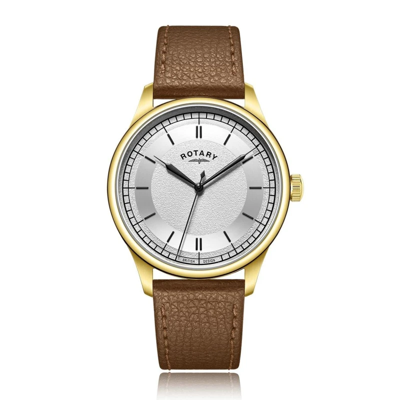 Image of Rotary Traditional Dress Watch Analogue Quartz Watches One Size Gold 75406510000