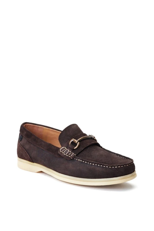 Image of Base London Base London Men Snapper Loafer in Brown Size: 7 Brown 7 Male 5038538365815