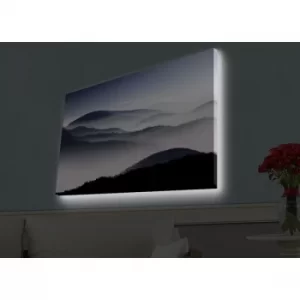 Image of 4570HDACT-025 Multicolor Decorative LED Lighted Canvas Painting
