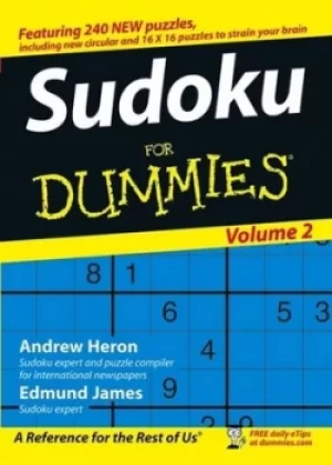 Image of Sudoku For Dummies Volume 2 by Andrew Heron