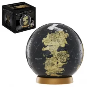 image of Game of Thrones Globe 6" 4D Cityscape Time Puzzle