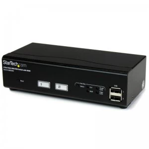 Image of StarTech 2 Port USB VGA KVM Switch with DDM Fast Switching Technology