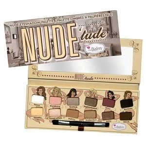Image of The Balm NUDEtude Nude eyeshadow palette 12 shades Multi