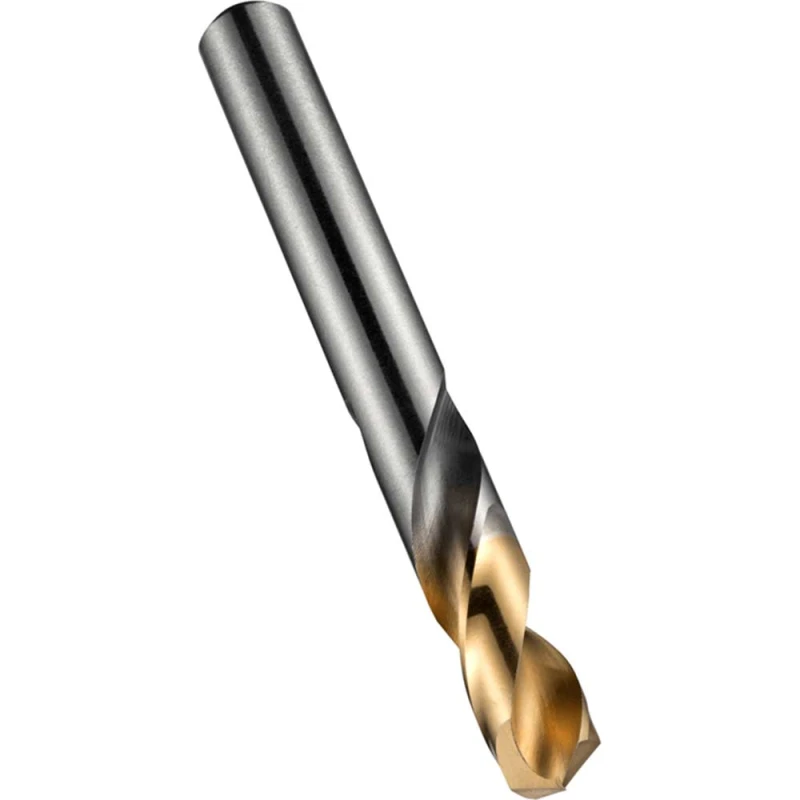 Image of Dormer A022 HSS TiN Coated Stub Drill Bit A0224.3 Diameter: 4.3mm