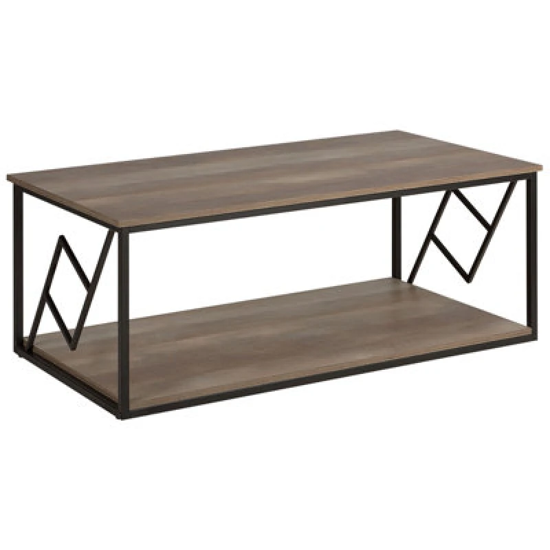 Image of Beliani Coffee Table Forres Brown/ Black