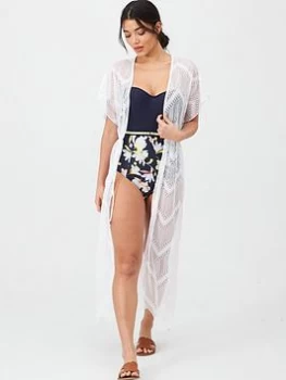 Image of Panache Beach Dress - White Size M Women
