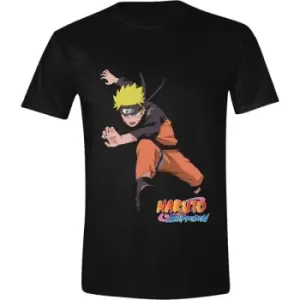 image of Naruto Shippuden T-Shirt Naruto Running Size L