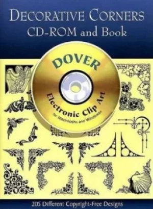 Image of Decorative Corners --Rom and Book by Dover publications