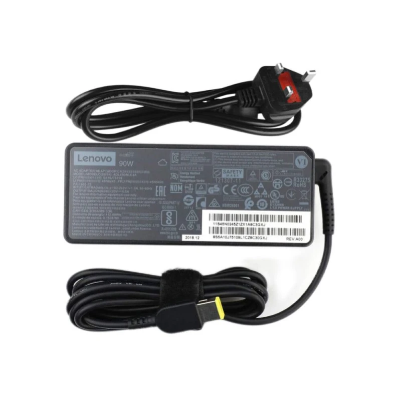 Image of Lenovo Origin Storage 5N0483 power adapter/inverter Indoor 90 W Black 5N0483