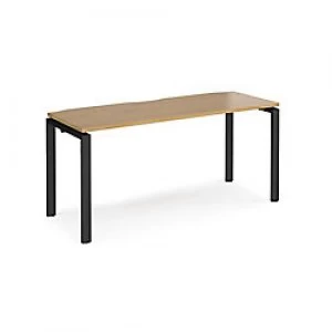 Image of Home Desk E166-K-O Beech 1,600 x 600 x 725 mm