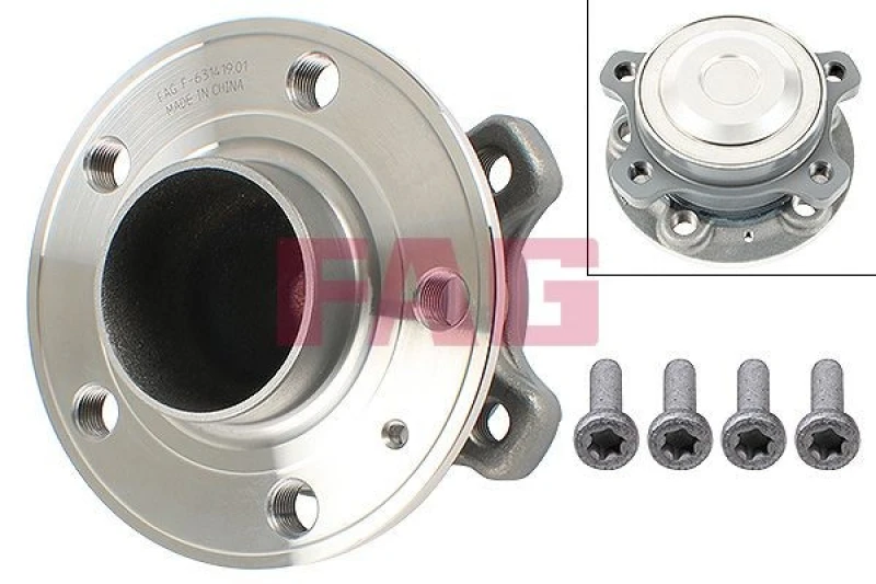 Image of Wheel bearing kit FAG 713 6605 70