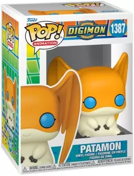 image of Digimon Patamon vinyl figurine no. 1387 Funko Pop! multicolor