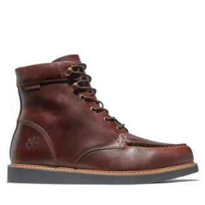 Image of Timberland Newmarket Ii 6" Moc-toe Boot For Men In Brown, Size 10