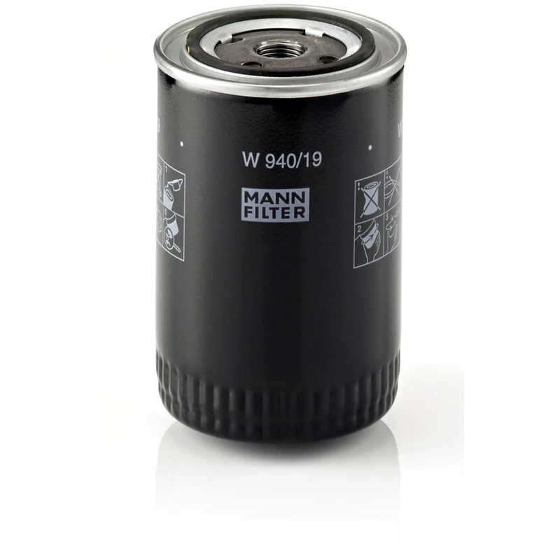 Image of MANN-FILTER W 940/19 Fuel Filter Spin-on Filter Fuel filter (9)