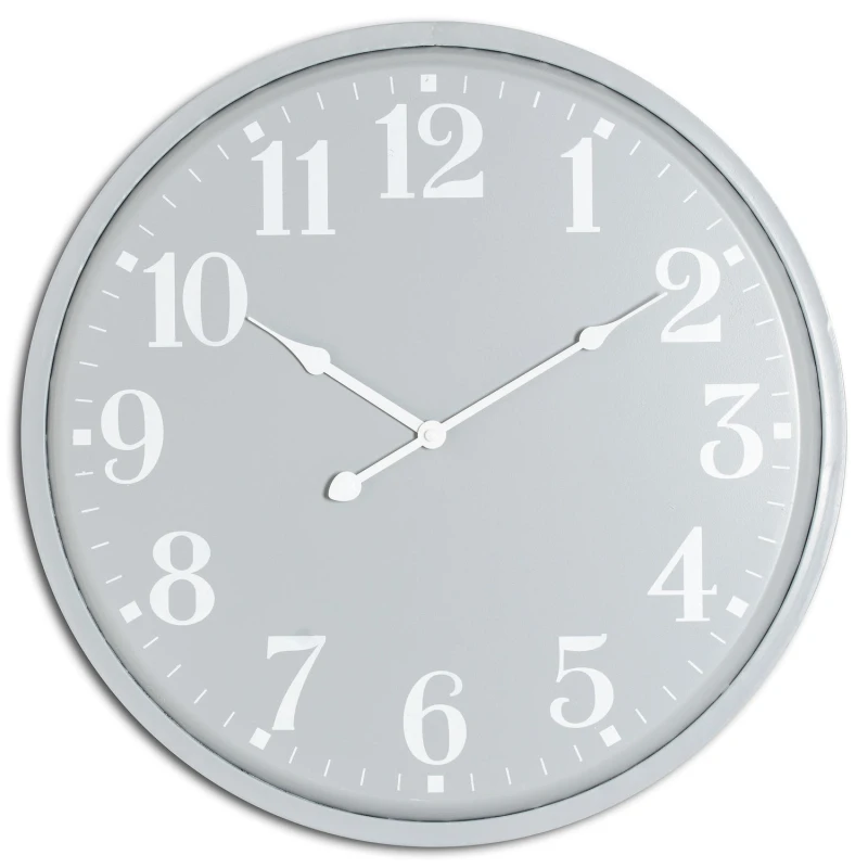 Image of Love Lace Ashmount Wall Clock Grey unisex