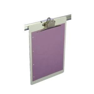 image of Lloyd Acrylic Clipboard Foolscap White BF90H