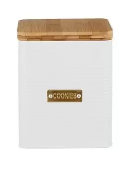 Image of Typhoon Otto Square Cookie Tin - White