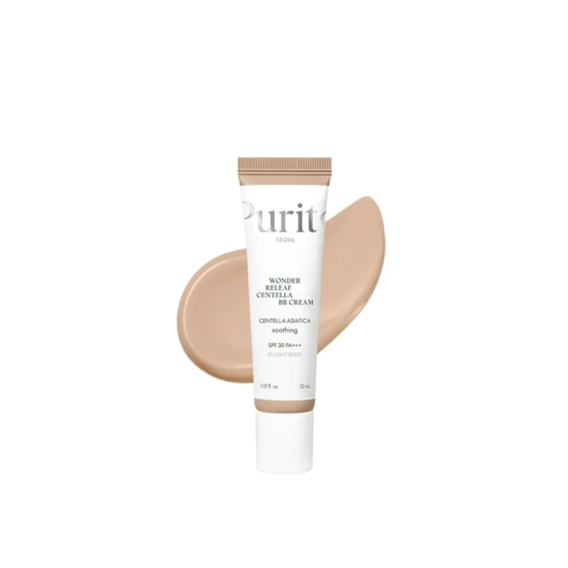 Image of Purito Wonder Releaf Centella BB Cream SPF 30 21 Light Beige