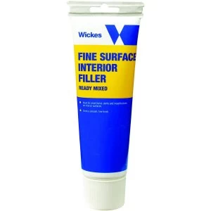 image of Wickes Fine Surface Ready Mixed Filler - 330g