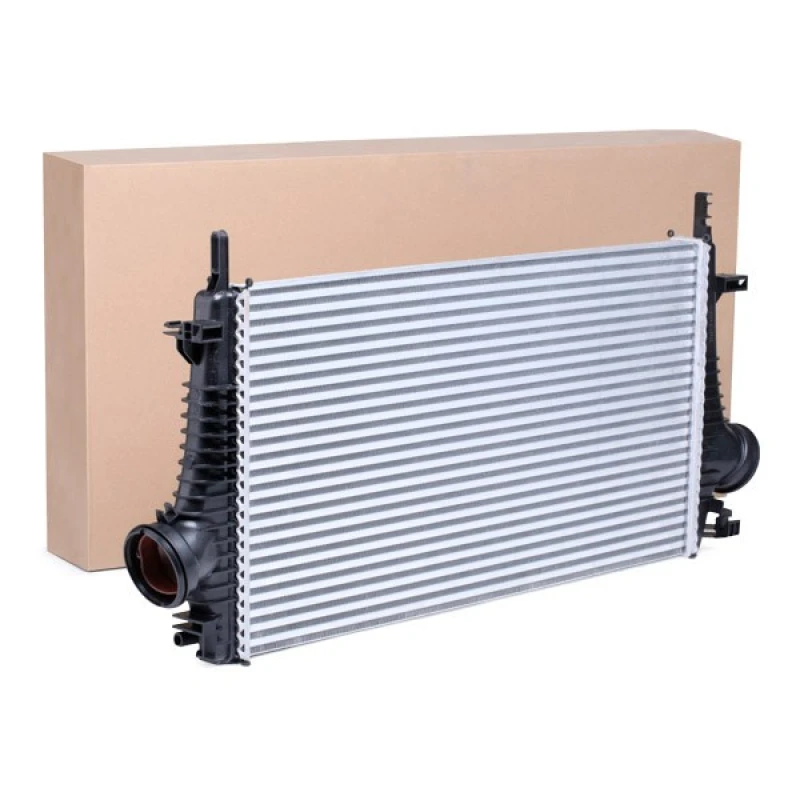 Image of RIDEX 468I0047 Intercooler Plastic Aluminium, Plastic Intercooler,charger (468)