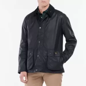 Image of Barbour Mens Crested Strath Jacket - Navy/Ivy - S