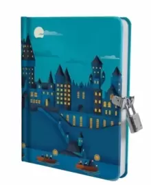 Image of Harry Potter: Hogwarts Castle at Night Lock and Key Diary
