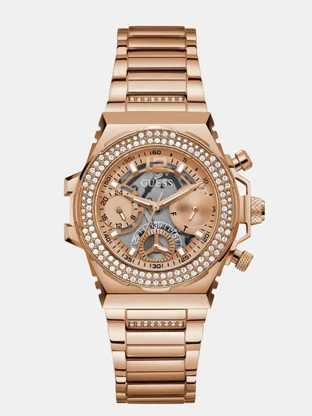 Image of Guess Multi-Function Crystal Watch 14818885 Blue