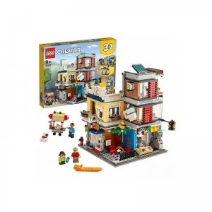 image of LEGO Creator Townhouse Pet Shop and Cafe