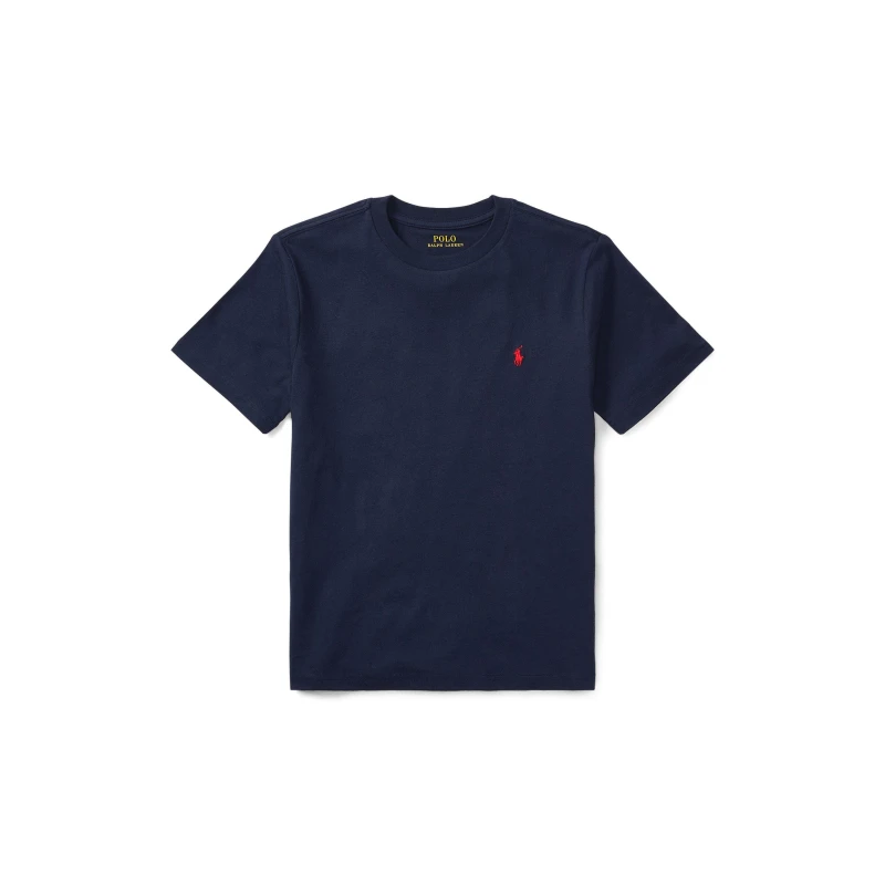 Image of Polo Ralph Lauren Boys' Regular Fit Short Sleeve T-Shirt Cruise Navy male 2 Yrs