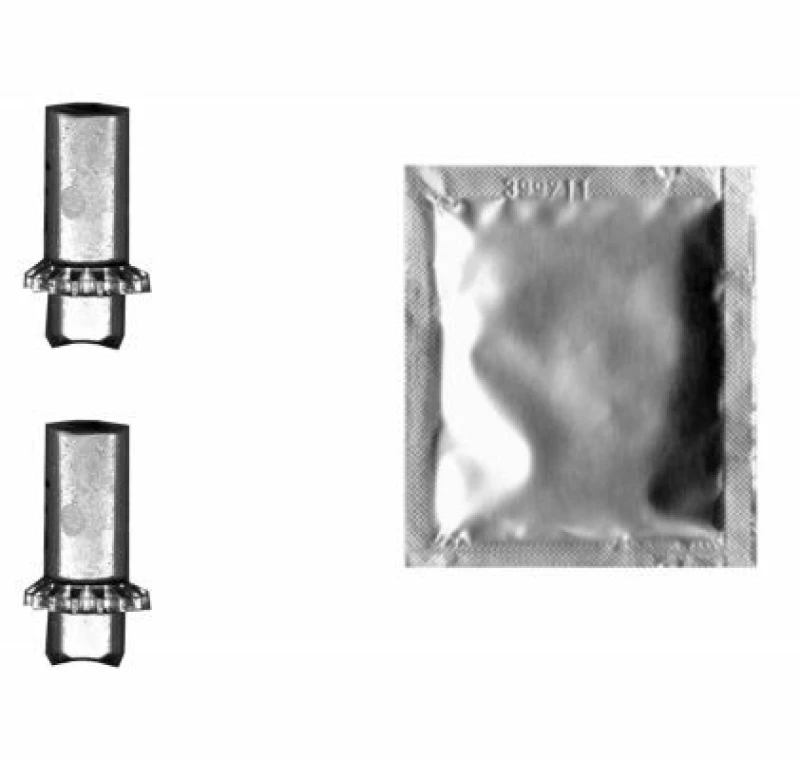 Image of Brake shoe fitting kit TEXTAR 97045300
