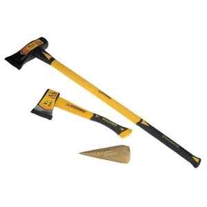 Image of Roughneck Wood Cutting & Splitting Set (Mail Order Box) 3 Piece