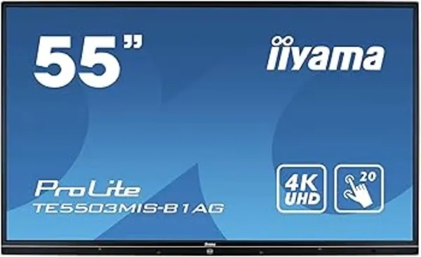 Image of iiyama TE5503MIS-B2AG interactive whiteboard 139.7cm (55") 3840 x...
