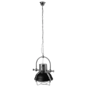 image of Olivia's Industrial Revolution Pendant Light Black