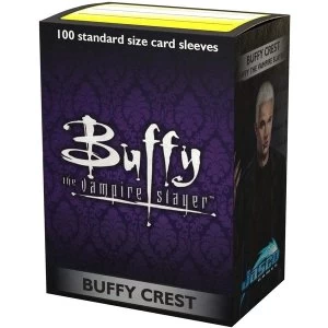 image of Dragon Shield - Buffy the Vampire Slayer: Buffy Crest Classic Art Sleeves - 100 Sleeves