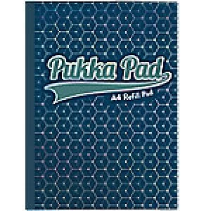 Image of Pukka Pad Refill Pad Glee Ruled Perforated A4 Blue 400 Sheets