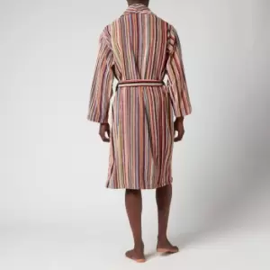 Image of Paul Smith Mens Signature Stripe Dressing Gown - Multi - L