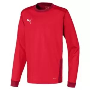 Image of Puma 23 Long Sleeve Jersey Junior Boys - Red
