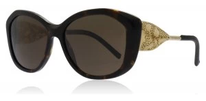 Image of Burberry BE4208Q Sunglasses Brown / Tortoise 300273 57mm
