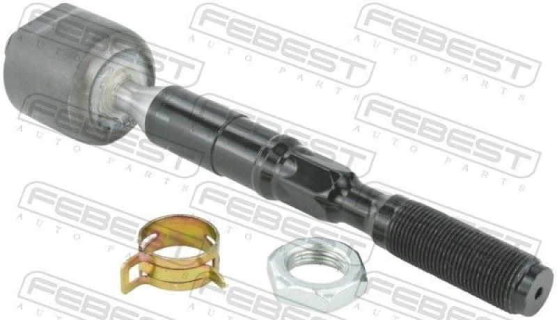 Image of FEBEST 0222-F24M18 Inner Tie Rod Front Axle Inner Tie Rod (51)