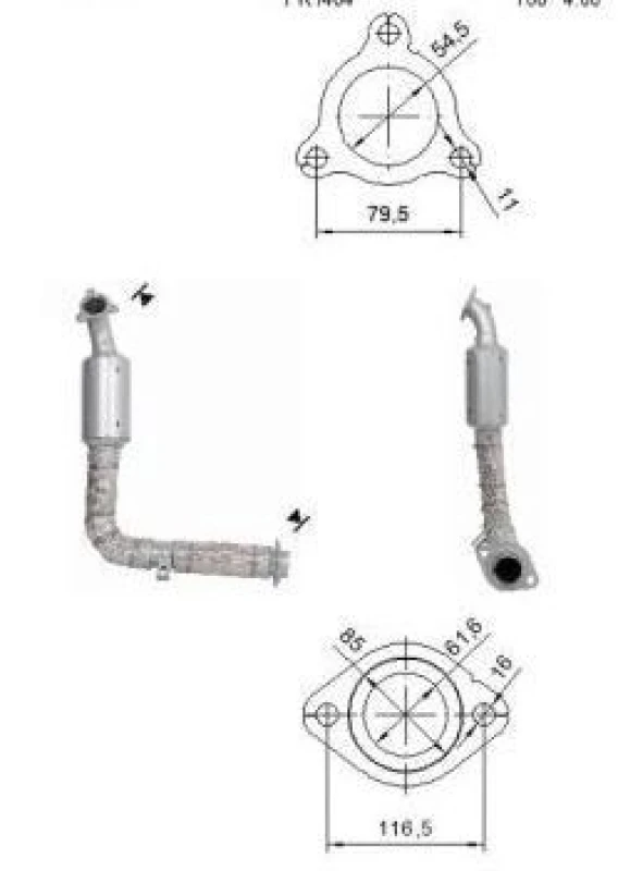 Image of Catalytic converter VEGAZ MIK-992