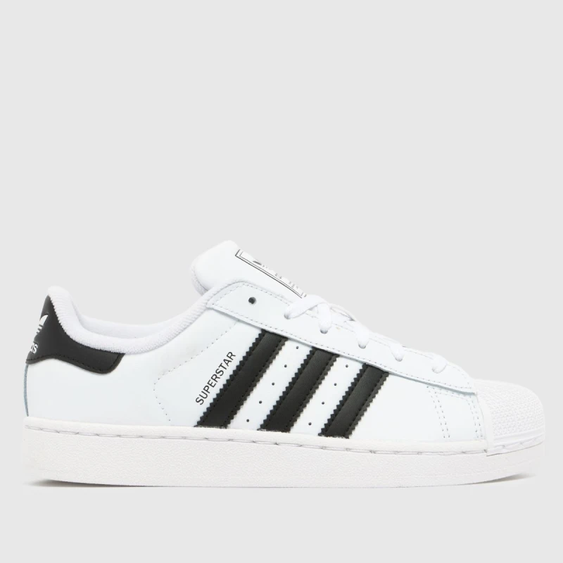 Image of adidas Originals Superstar II Shoes Childrens White/Black unisex C12 (30.5)
