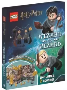 Image of LEGO (R) Harry Potter (TM): Wizard vs Wizard (Includes Harry Potter (TM) and Draco Malfoy (TM) LEGO (R) minifigures, pop-up play scenes and 2 books)