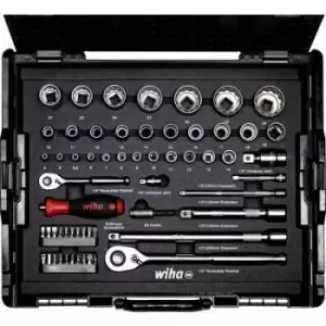 Image of Wiha 44685 Bit set 1/2 , 1/4 395 mm
