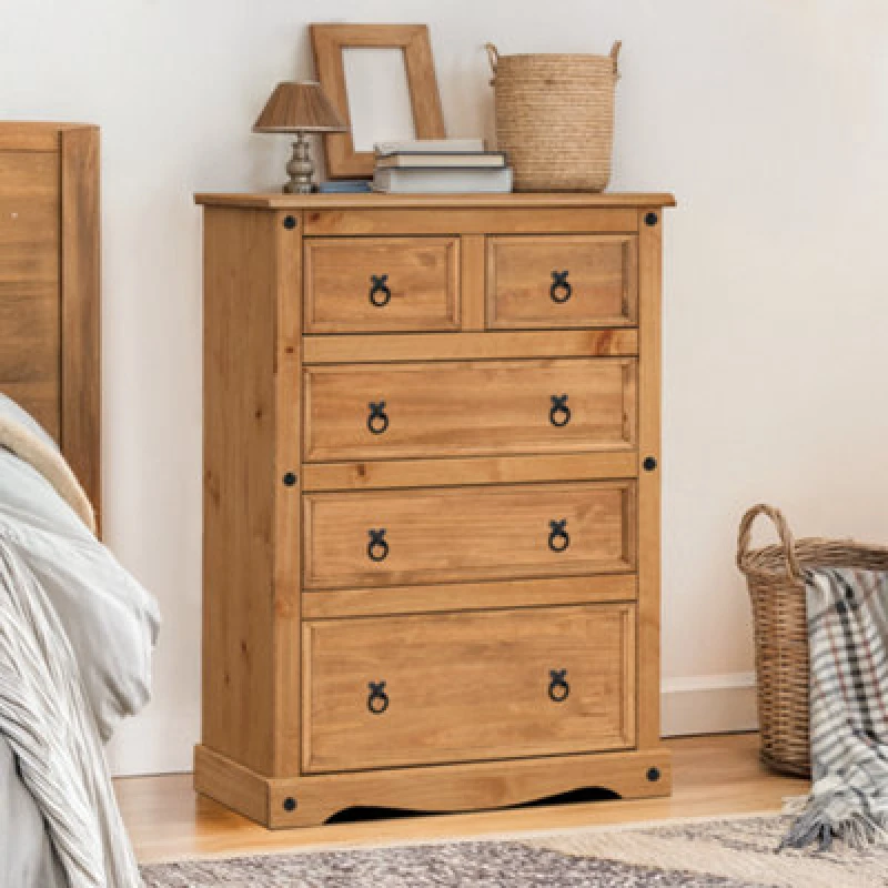 Image of MERCERS FURNITURE Corona Compact 2+3 Chest 5060765291223