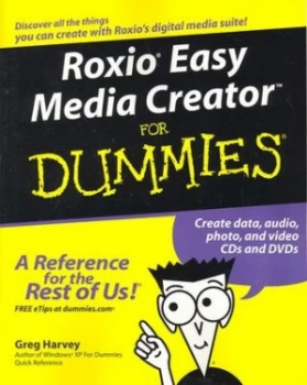 Image of Roxio easy media creator for dummies by Greg Harvey