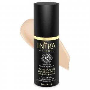 Image of INIKA Certified Organic Liquid Foundation (Various Shades) - Nude