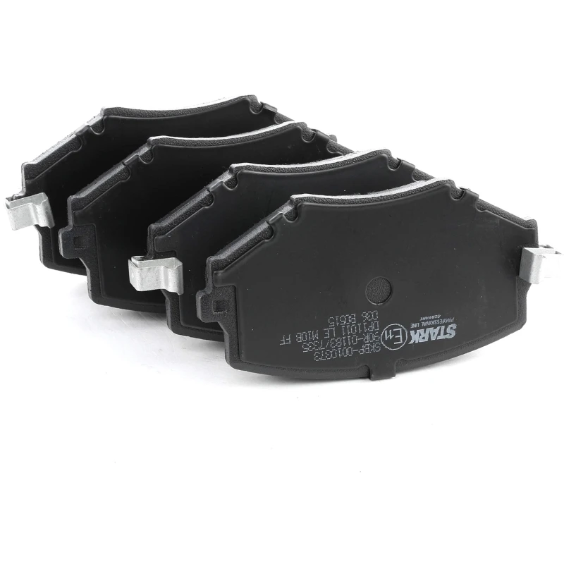 Image of STARK SKBP-0010373 Brake pad set Front Axle, with acoustic wear warning Brake Pad Set,disc brake (402)